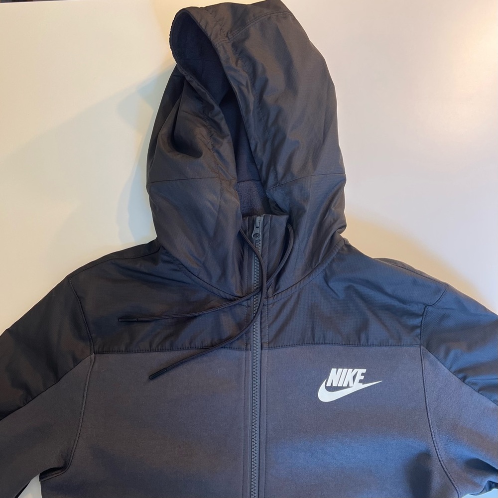 Gray Nike Zip Up